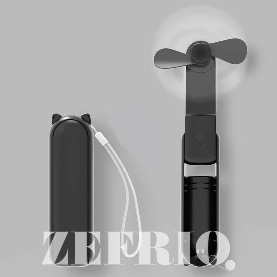 Zefriq β Portable Mini Fan With Power Bank